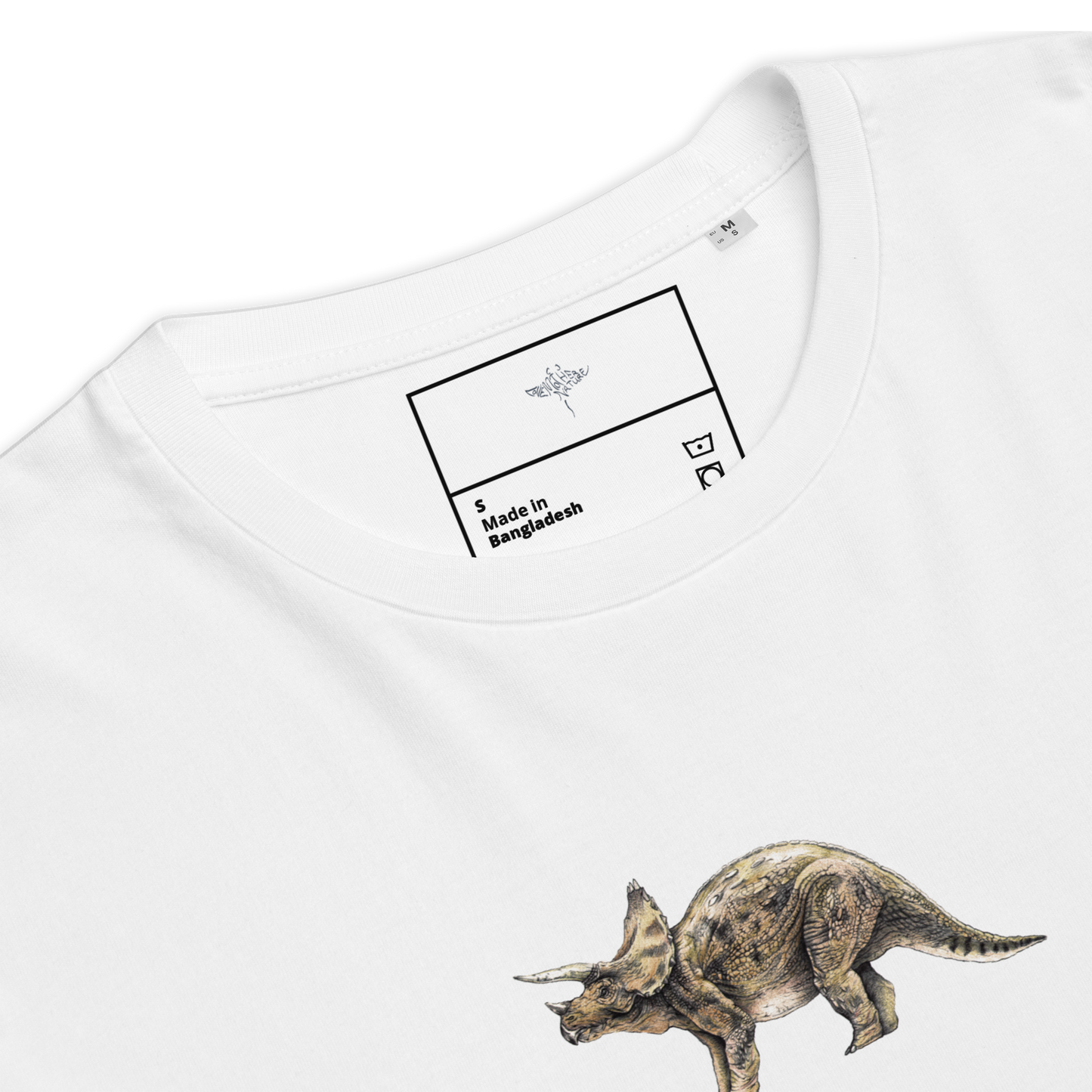 Triceratops Organic Cotton T-shirt