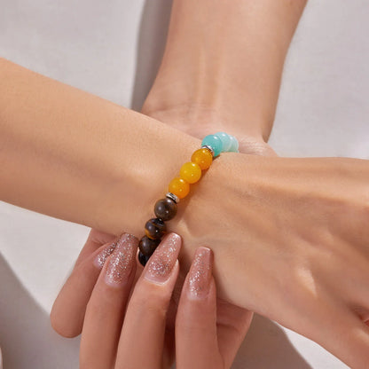 Natural Healing Stone Intention Bracelets – Chakra, Anxiety Relief, Prosperity, Grounding, and Emotional Balance