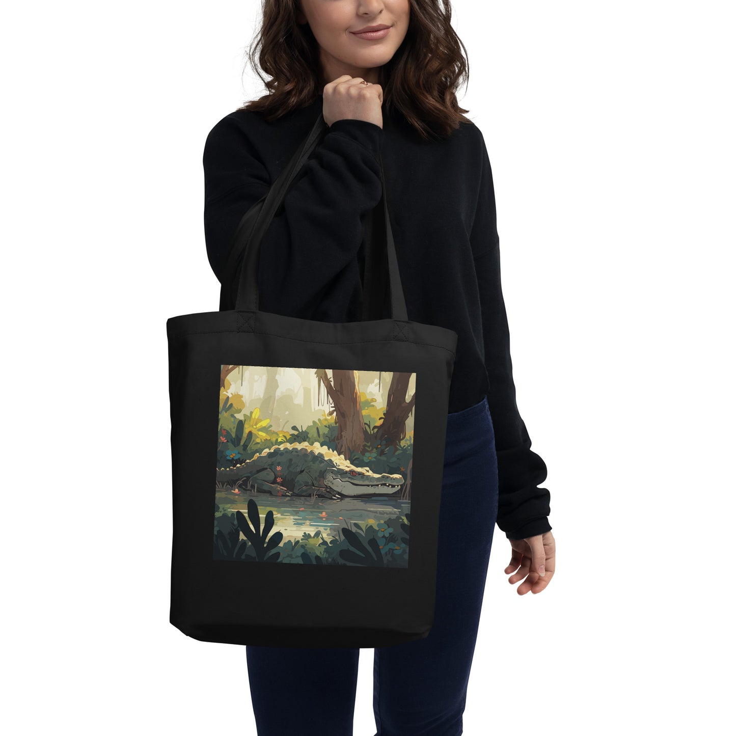 Crocodile Eco Tote Bag