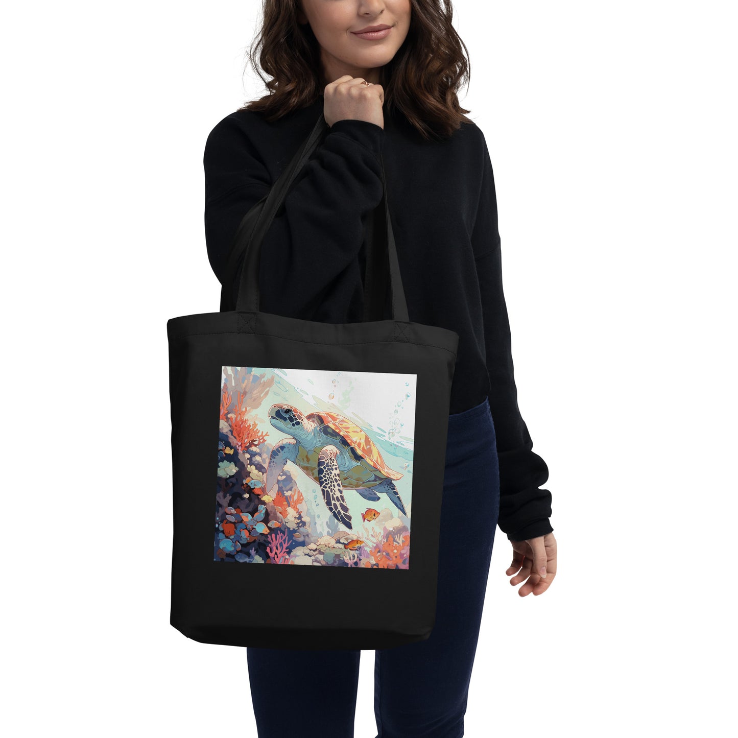 Sea Turtle Eco Tote Bag